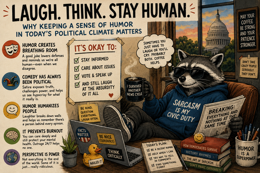 Why Keeping a Sense of Humor in Today’s Political Climate Matters More Than Ever